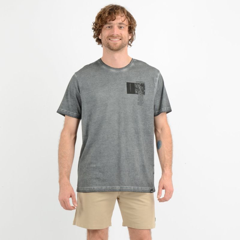 O'NEILL - POLERA MANGA CORTA CRUCER GRIS