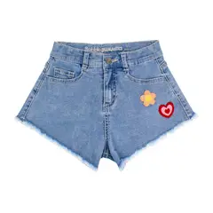 BUBBLE GUMMERS - Short Niña Bubblegummers Girasol Azúl Teens