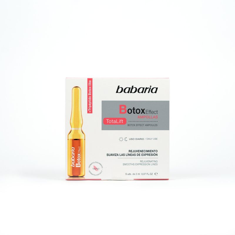 BABARIA - Ampolla Facial efecto Botox 10 ml