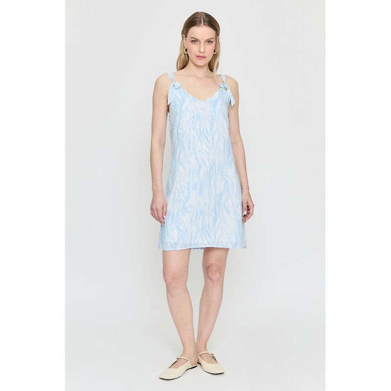 ASH - Vestido Corto Crudo Mujer Ash