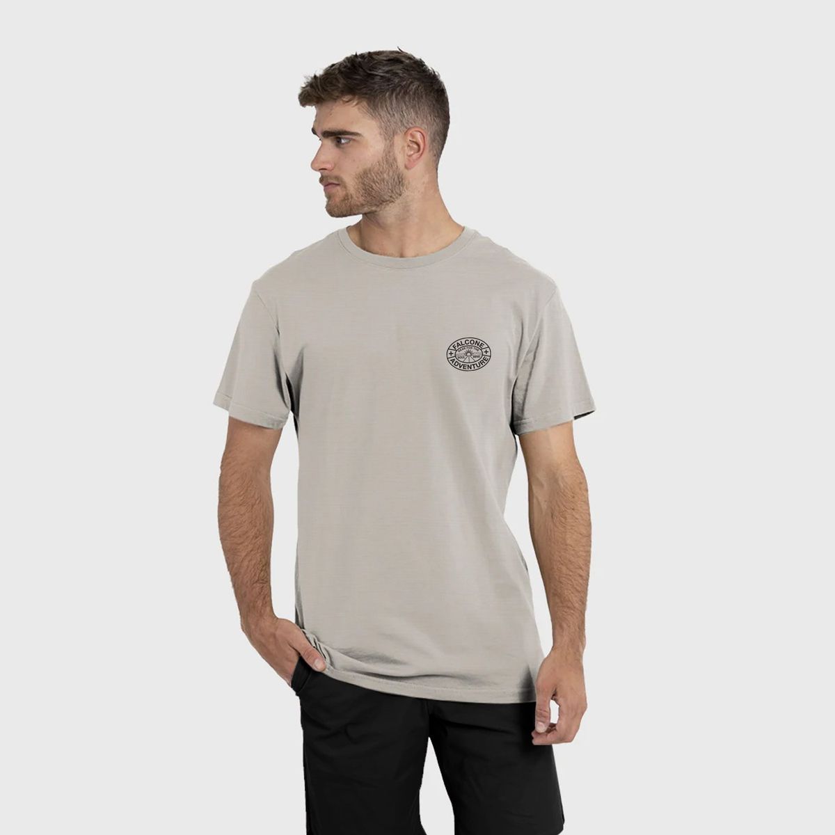 FALCONE - Polera Orgánica Soul Mind Hombre Falcone