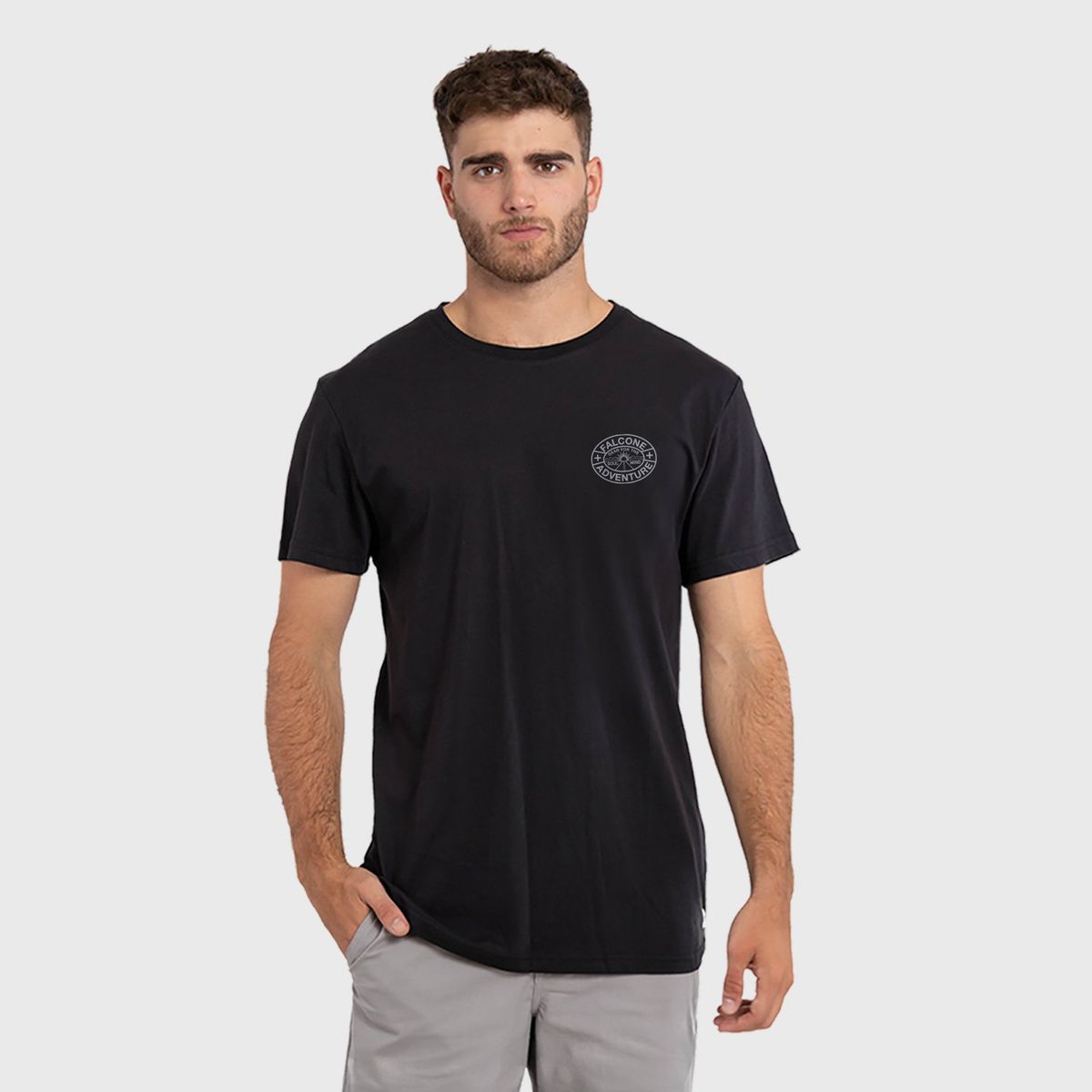 FALCONE - Polera Orgánica Soul Mind Hombre Falcone