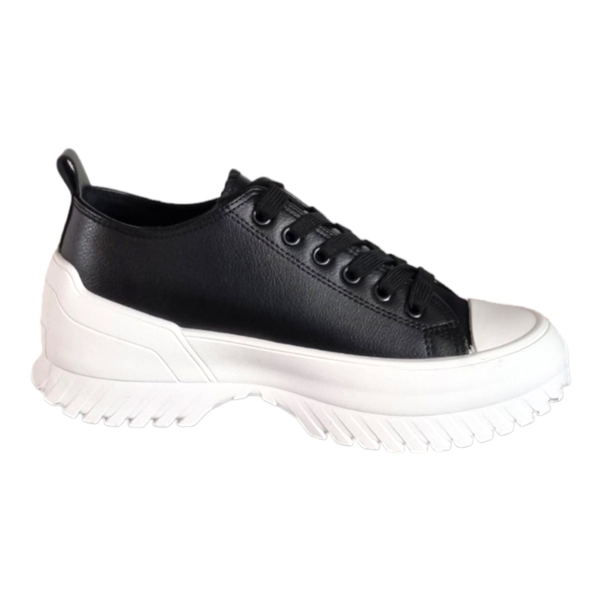 HERIEL - Zapatilla Eco Cuero Plataforma Run Tendencia Urbana