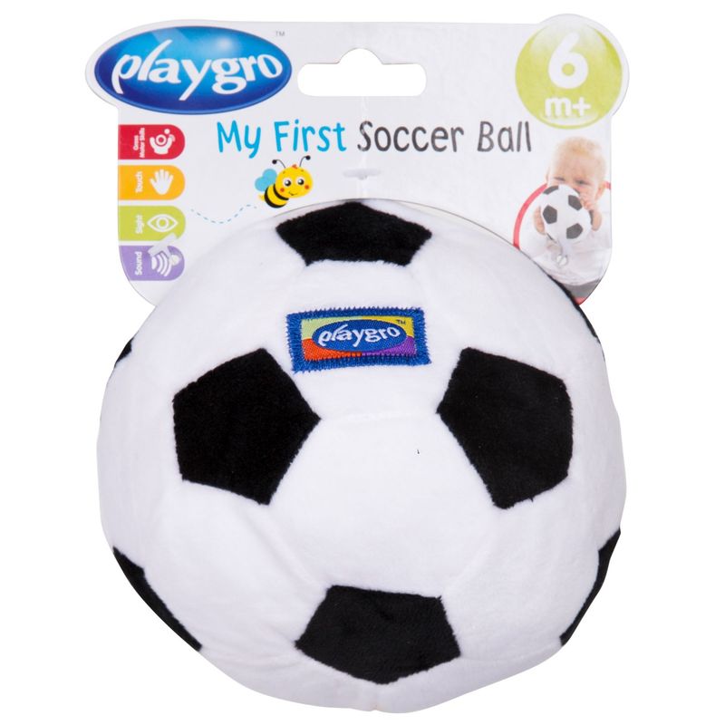 PLAYGRO - Mi Primer Balón De Futbol Soccer Playgro