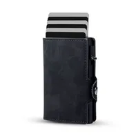 Billetera Inteligente con tarjetero anticlonación Black -
