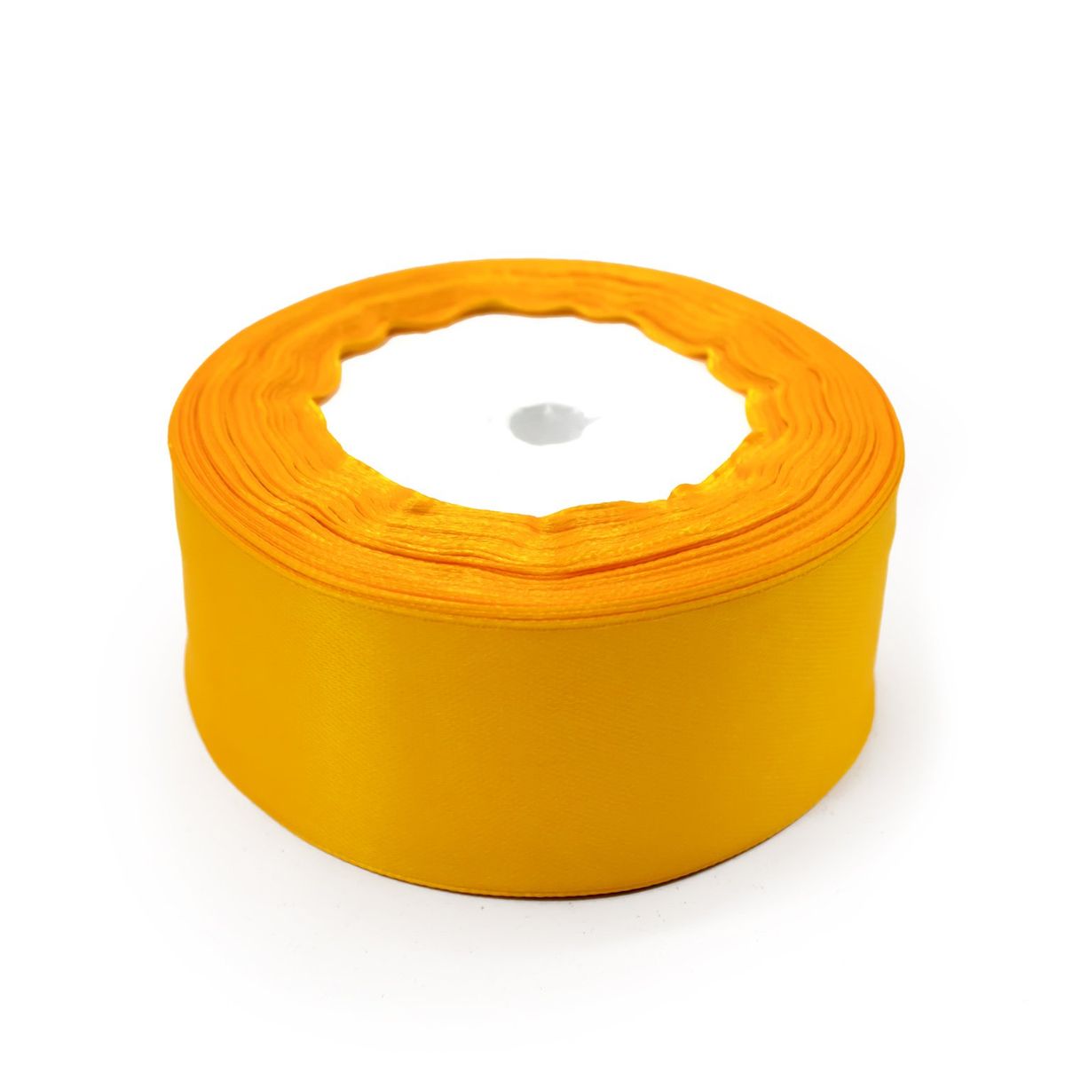 GENERICO - CINTA SATIN 4CMX228M 5PCS AMARILLO X1 UNI