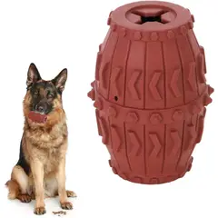 GENERICO - Juguete dental para perro forma de barril