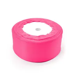 GENERICO - CINTA SATIN 4CMX228M 5PCS ROSADO CHICLE X1 UNI