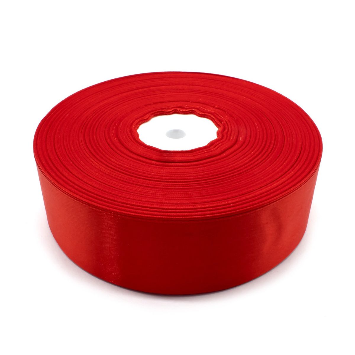 GENERICO - CINTA SATIN 4CMX914M 5PCS ROJO X1UNI