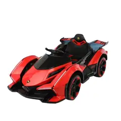 GENERICO - Auto Deportivo Electrico Niños A Bateria Infantil Rojo