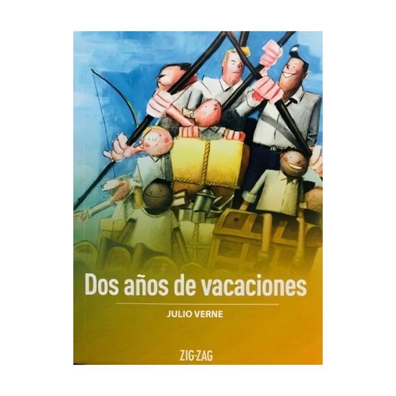TOP10BOOKS - LIBRO DOS AÑOS DE VACACIONES / ZIG-ZAG / JULIO VERNE