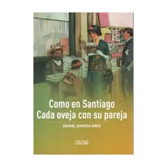 TOP10BOOKS - LIBRO COMO EN SANTIAGO / CADA OVEJA CON SU PAREJA / ZIG-ZAG / DANIEL BARROS GRE