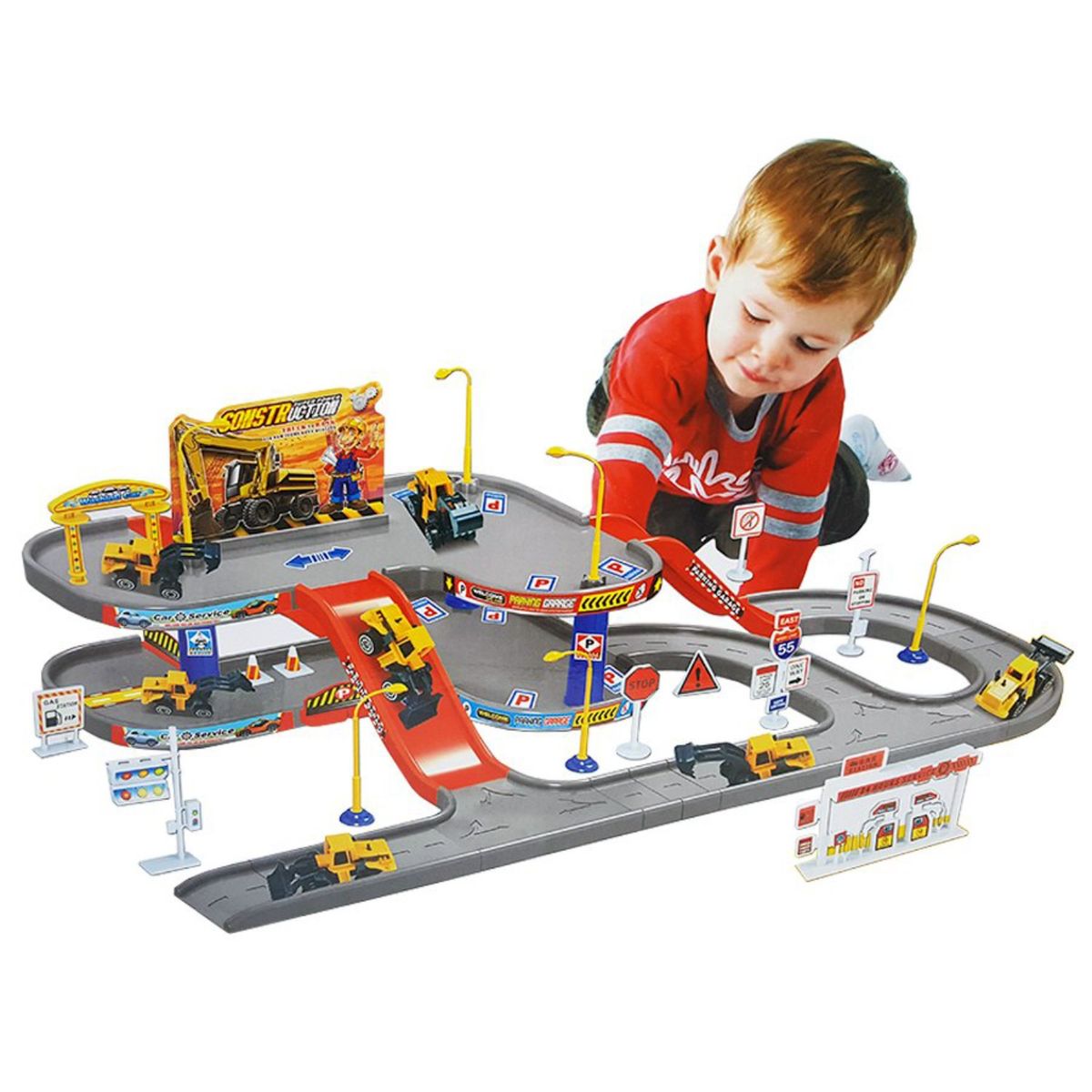 GENERICO - Juego de Construcción Estacionamiento 49 Piezas - SC