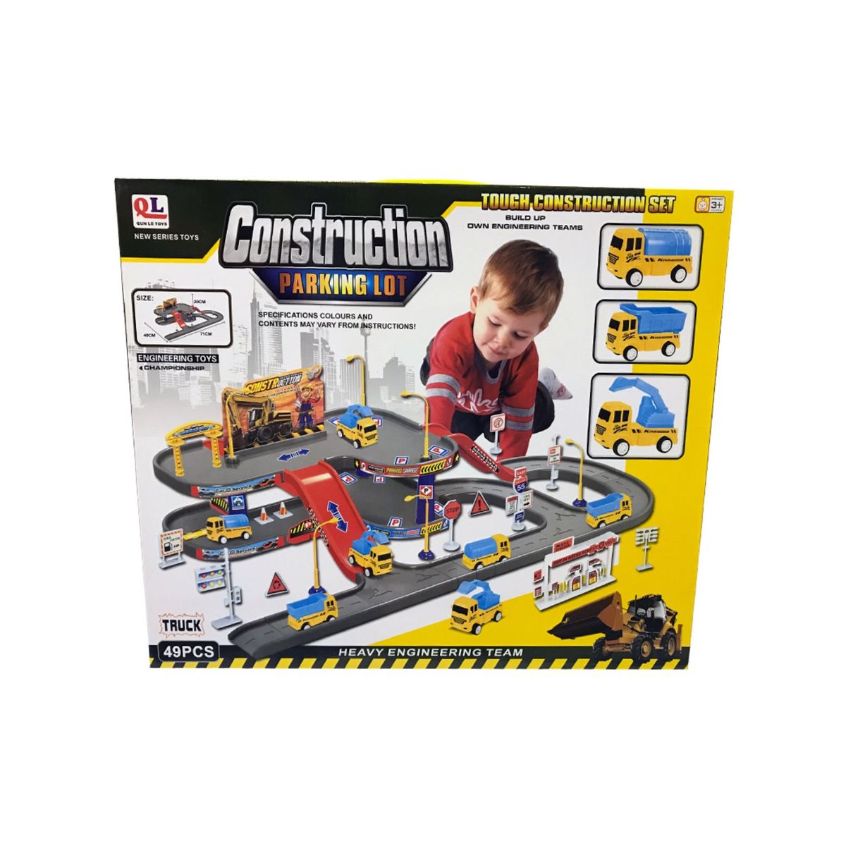 GENERICO - Juego de Construcción Estacionamiento 49 Piezas - SC