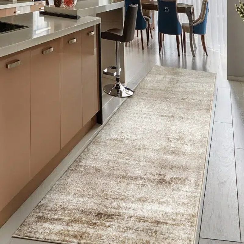 MROTTO - Alfombra de Pasillo 50 x 120 cm Cafe