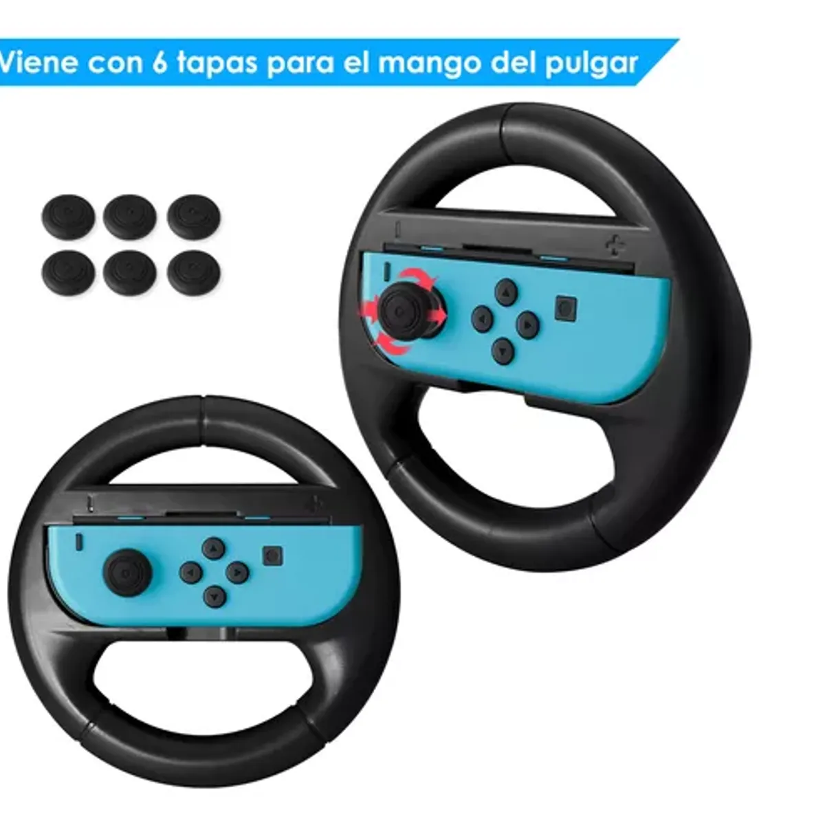 GENERICO - 2 Grip Mando Compatible Joy-con Nintendo Switch Soporte Grip