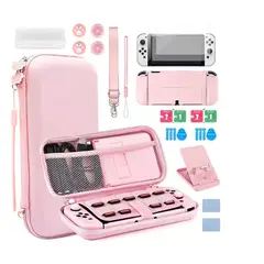 GENERICO - Estuche Protector Sakura Para Nintendo Switch Oled 23 En 1