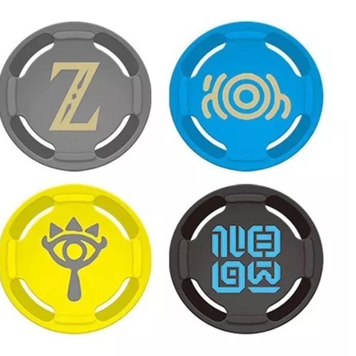 GENERICO - X4 Protectores Joycon Thumb Grips Silicon Nintendo Switch