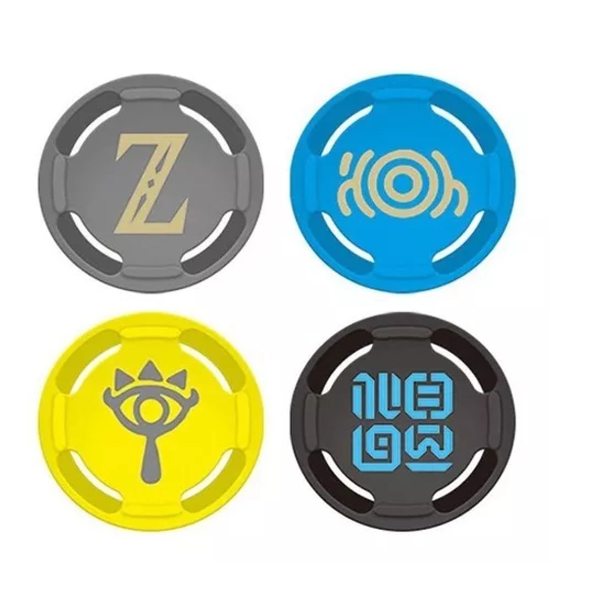 GENERICO - X4 Protectores Joycon Thumb Grips Silicon Nintendo Switch