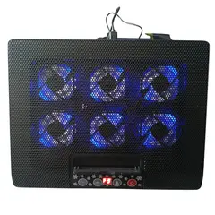 MUNDITEL - Ventilador Externo Laptop 6 Coolers