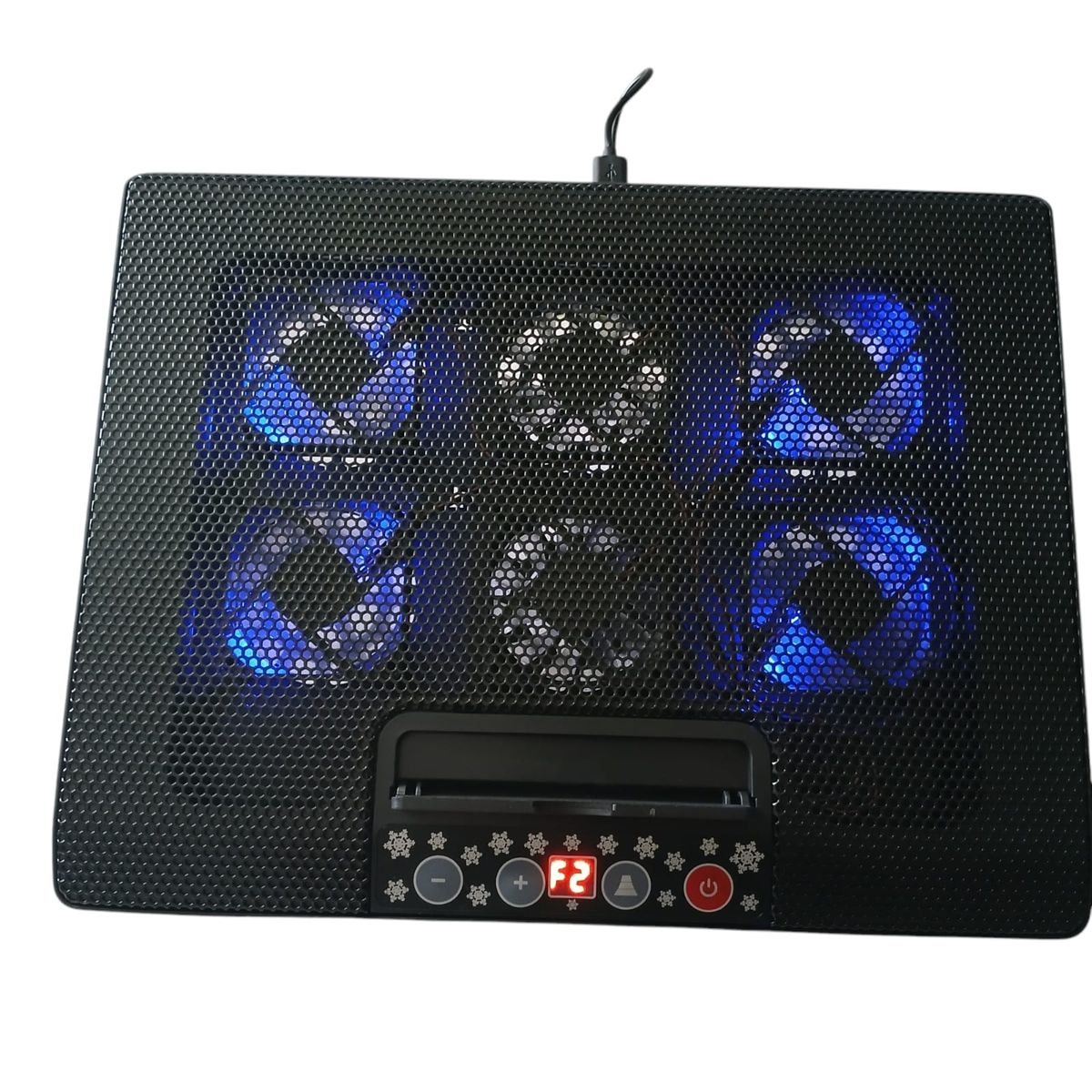 MUNDITEL - Ventilador Externo Notebook 6 Coolers