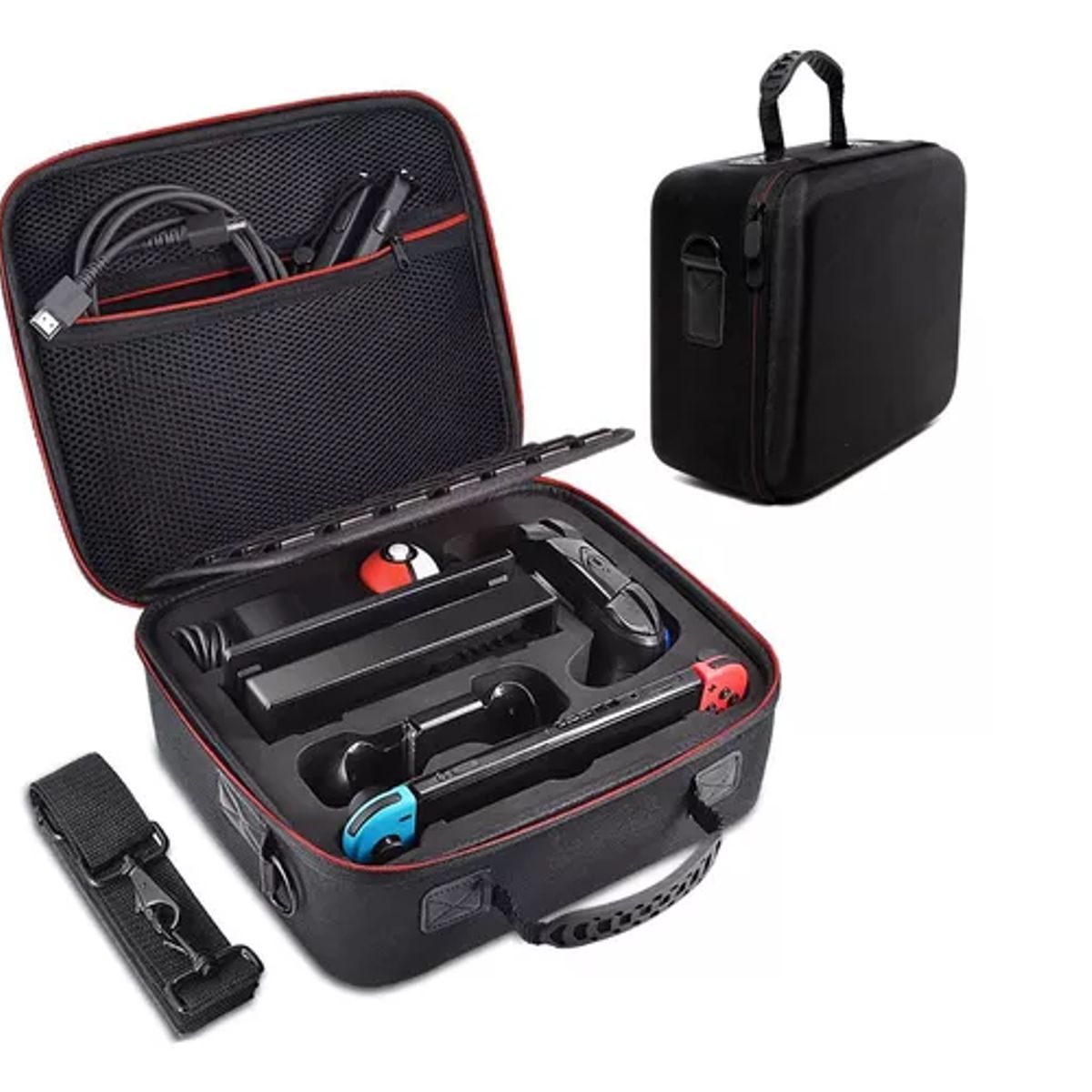 GENERICO - Estuche Rígido Para Nintendo Switch Funda De Viaje