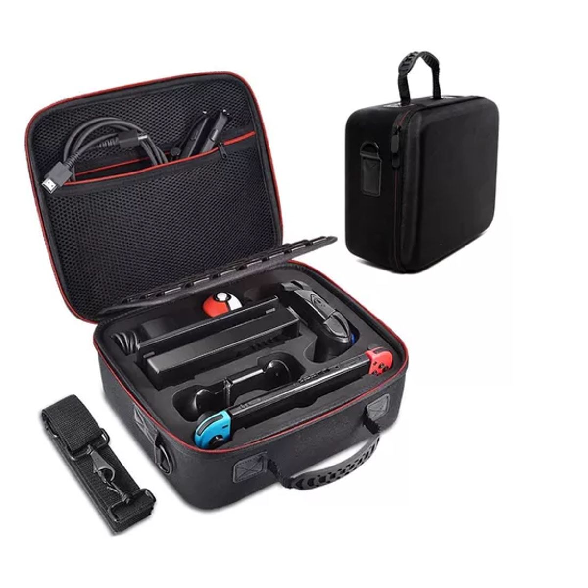 GENERICO - Estuche Rígido Para Nintendo Switch Funda De Viaje