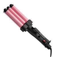 Ondulador Waver Jumbo De 3 Barriles Rosa