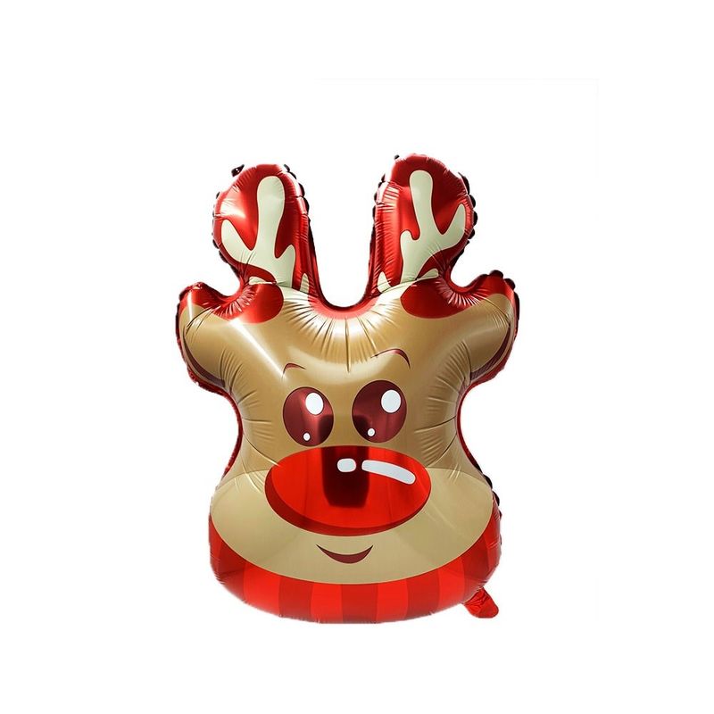 GENERICO - GLOBO METALICO 48X71CM RUDOLF X1 UNI