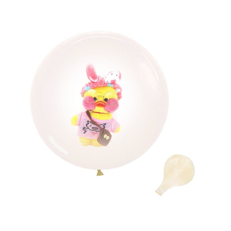 GENERICO - GLOBO PINATA TRANSPARENTE STUFFING X25 PCS