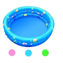 GENERICO - Piscina Inflable Plástico Bebe 3 Anillos 80 X 35 Cms Verano