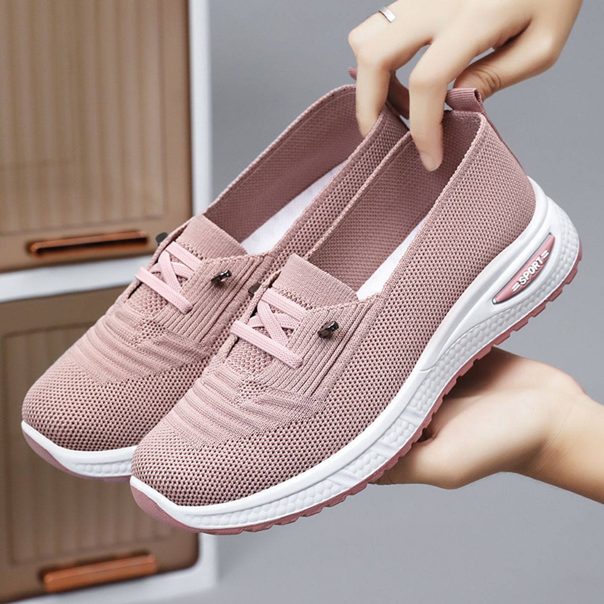 BLWOENS - Zapatilla Mujer - Rosa