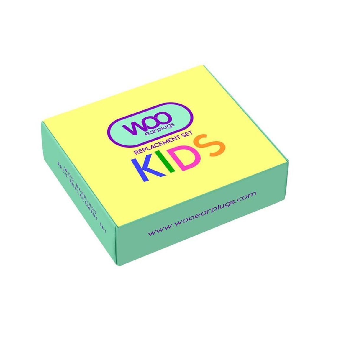 WOO EARPLUGS - Set Repuestos Woo Earplugs Kids - Negro