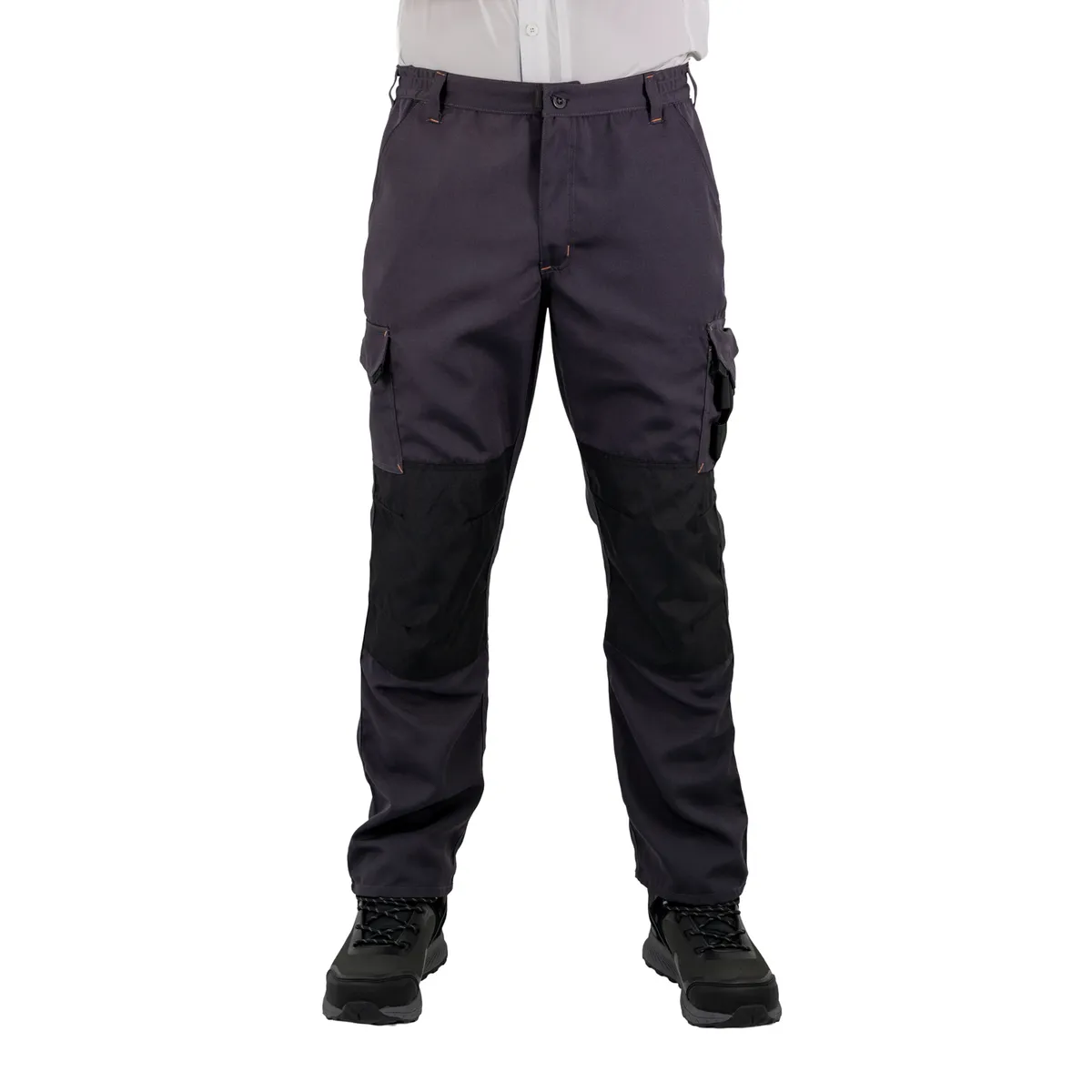 HARDWORK - PANTALÓN CARGO HW DAKOTA ANTIÁCIDO CARBON GREY