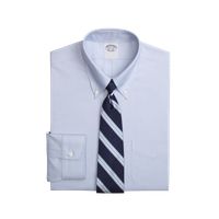 Camisa Pinpoint Slim Non-Iron Hombre Azul