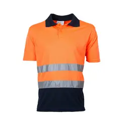 JAYSON - Polera Alta Visibilidad Mc Cuello Camisero