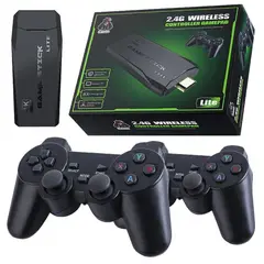 GENERICO - Consola Retro de Videojuegos 64GB 20000 Juegos+Controles Inalámbricos