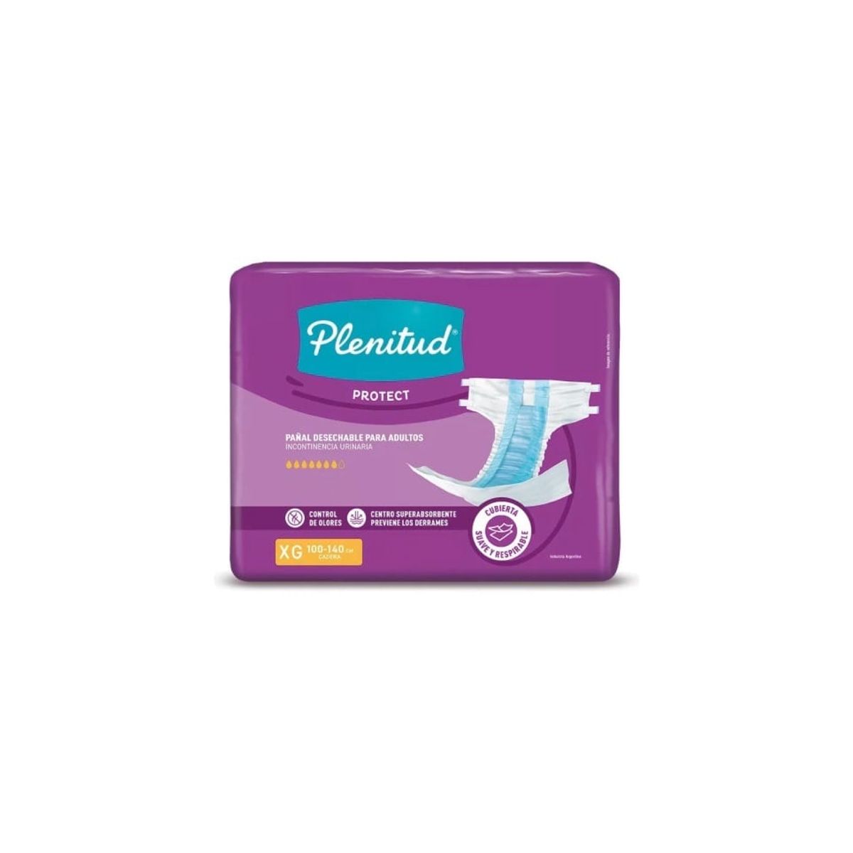 PLENITUD - PAÑAL PLENITUD PROTECT XG 4 PQT X 8UDS