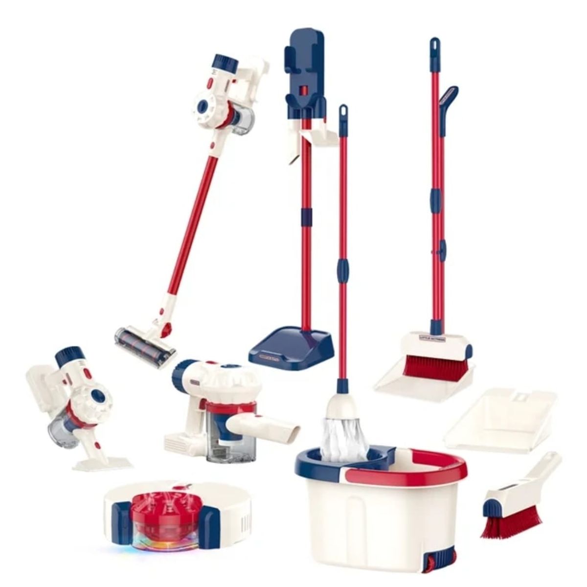 GENERICO - SET DE ASEO JUGUETE DE LIMPIEZA ESCOBA PALA