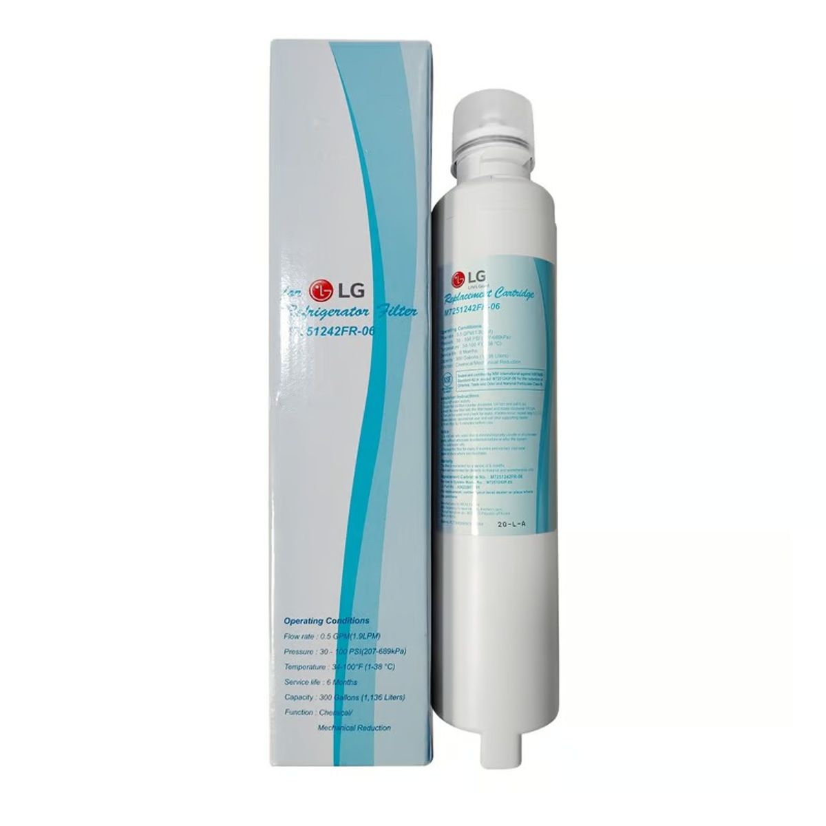 LG - Filtro de Refrigerador LG Original M7251242FR