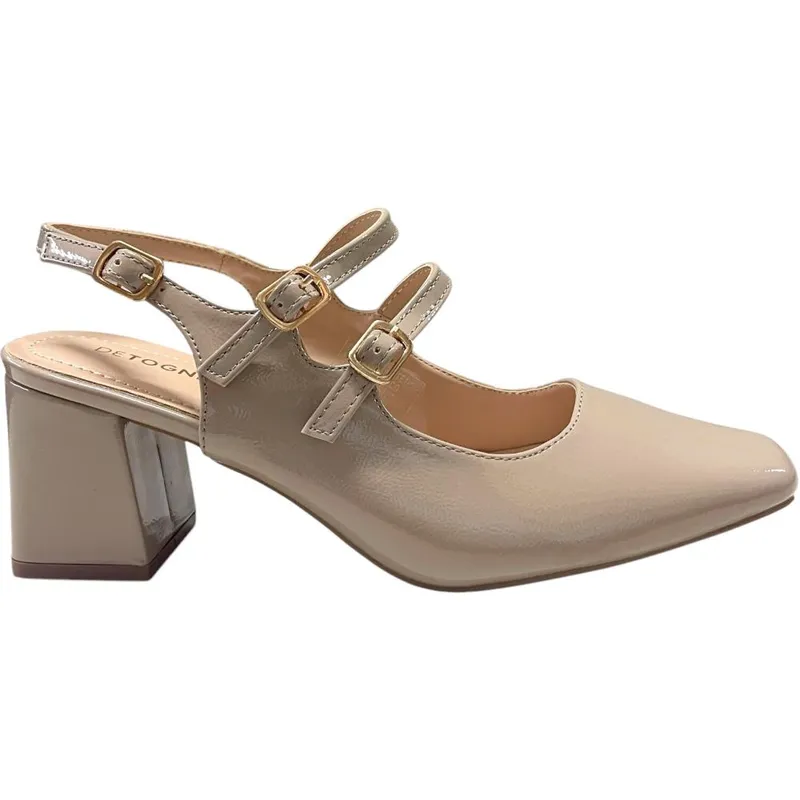 DETOGNI - Zapato Mujer Khaky Mary Detogni - Gris