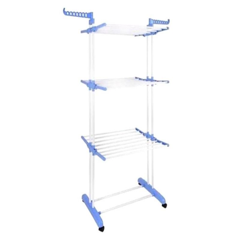 GENERICO - Organizador Tendedero Plegable Secado 3 Niveles