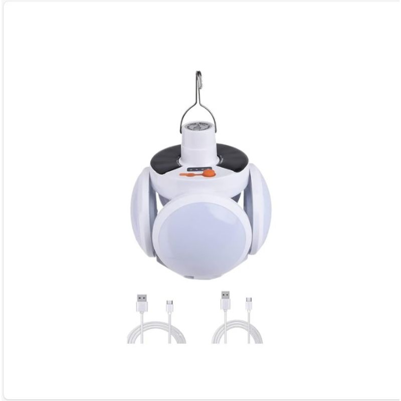GENERICO - Lampara Led Solar Recargable Emergencia Usb