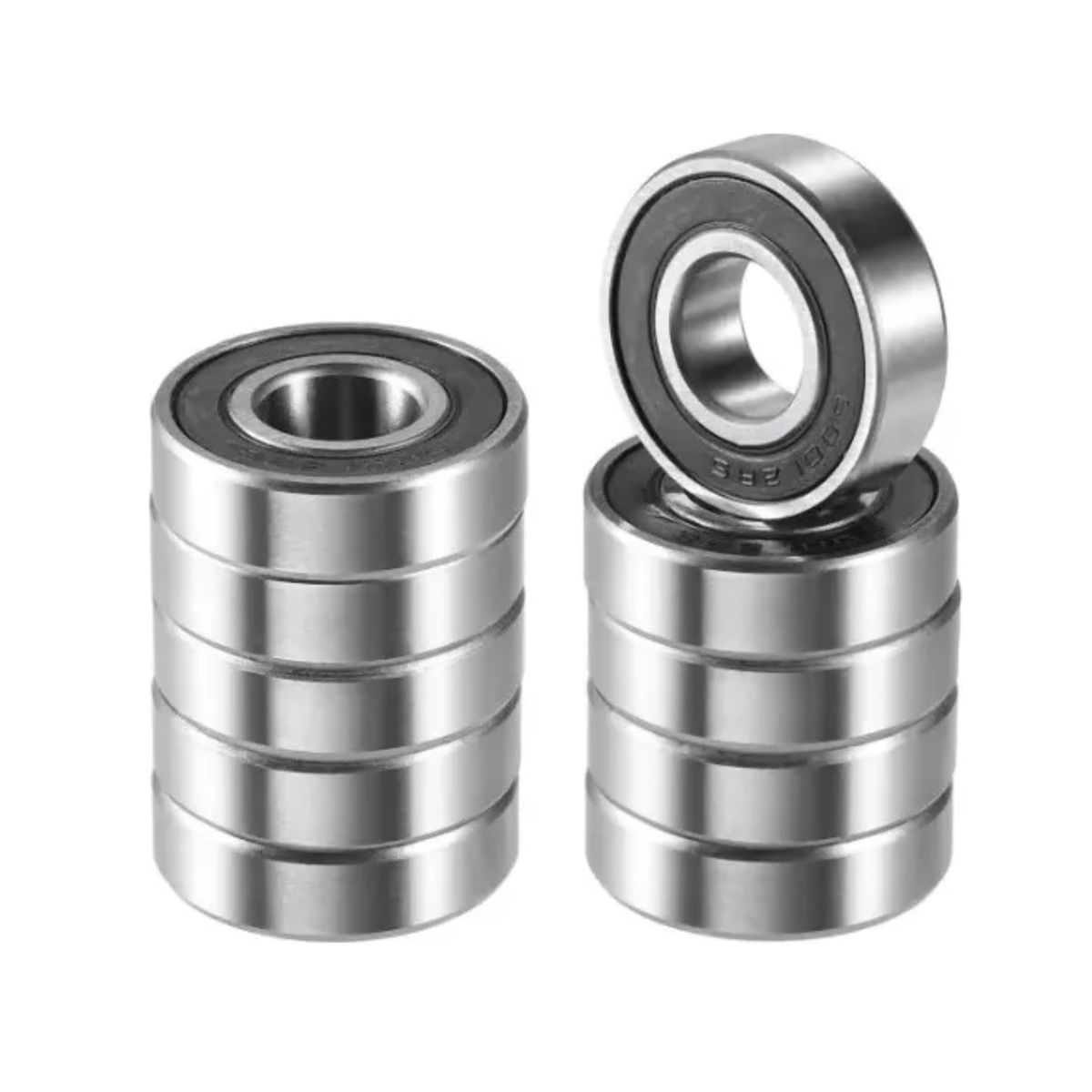 GENERICO - Pack 10 Rodamientos 6203rs Medidas 17x40x12 Milímetros