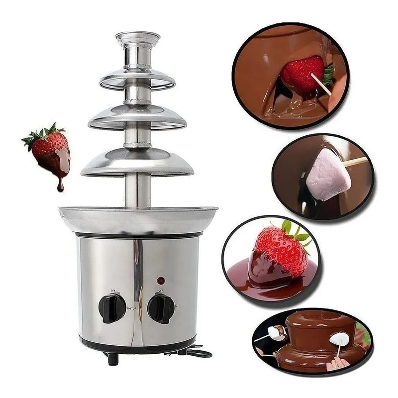 GENERICO - Fuente De Chocolate Cascada Máquina De Fusión Fiesta