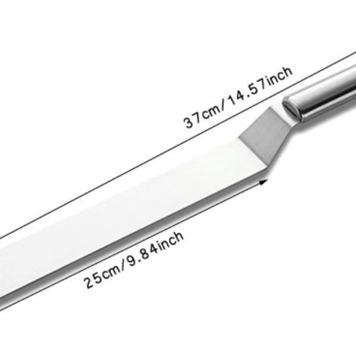 GENERICO - Set 3 Espátulas Alisadora Repostera Decoración Tortas.