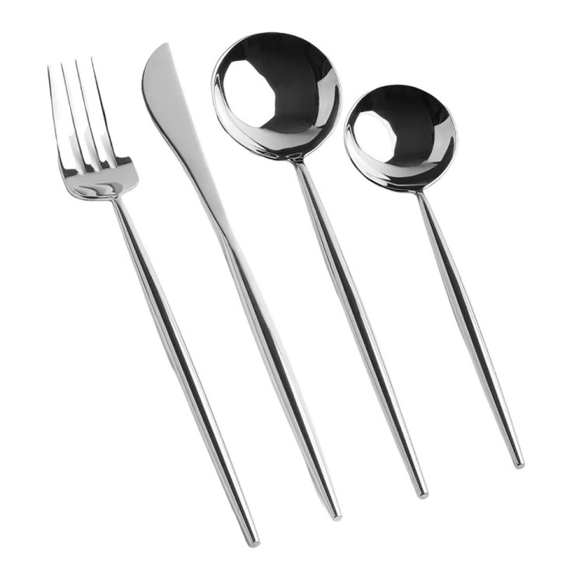 OEM - Juego De Cubiertos De 16 Piezas Acero Inoxidable