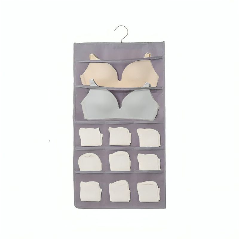 OEM - Organizador Colgante Sostenes Calcetas gris
