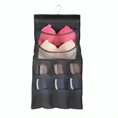 OEM - Organizador Colgante Sostenes Calcetas negro