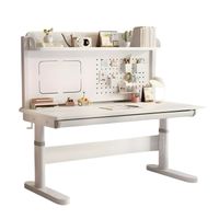 Escritorio Infantil Con Estante Organizador 120cm